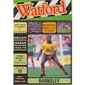 WATFORD v BARNSLEY BARCLAYS LEAGUE DIV TWO 1990