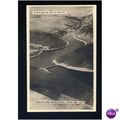Wales GARREG DDU Reservoir Aerial Postcard by H...