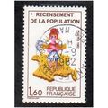 FRA 1982 1,60F 'POPULATION CENSUS' FINE USED (E...