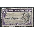 Ascension 1934 SG21 1/2d Black & Violet Mounted...