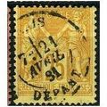 1877/1880 Yvert 92 - fine used (o) - type II
