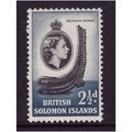 SOLOMON IS 1956 SG 86 2 1/2d ROVIANA CANOE M / ...