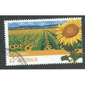 AUS 2012 $3.00 'FARMING - SUNFLOWERS' FINE USED...