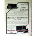MILWAUKEE LOCOMOTIVE MFG COMPANY 1910 Hauls Coa...