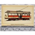 old postcard Glasgow Tramways - Room & kitchen ...