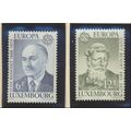 Luxembourg Stamps Scott #641 To 642, Mint Never...