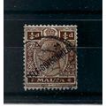 Malta.SG114 1/4d Brown.Fine Used.Apr25b