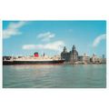 Pier Head from the River Mersey Liverpool Postc...