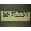 1911 White Mountain Refrigerators Ad - Chest wi...