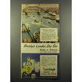 1947 Barclay's Gin Ad - Thomas River Traffic