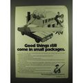 1974 Continental Insurance Ad - In Small Packages