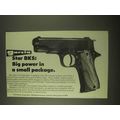 1974 Garcia Star BKS Pistol Ad - Big Power