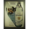 1980 Ronrico Rum Ad - No Rum Reflects Puerto Rico Like Ronrico