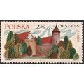 POLAND, Olsztyn Castle, red 1971, 2.50 Zl