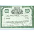 MT na Stock Certificate Company: Anaconda Compa...