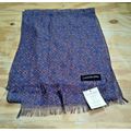 Lands' End Casual Scarf Purple Orange design NW...