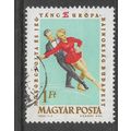 HUNGARY 1963 1FT EUROPEAN FIGURE SKATING CHAMPI...
