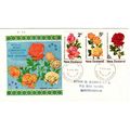 New Zealand 1971 Roses First Day cover