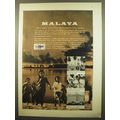 1961 Malaya Department of Tourism Advertisement