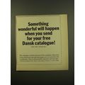 1961 Dansk Designs Advertisement - Something wo...