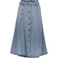 GESTUZ Piettagz Blue Washed Denim Skirt BNWT