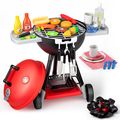JOYIN 34 PCS Kitchen Toy Set, BBQ Play Grill, C...