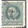 Cuba 1917 - SG336 - 1c green - Jose Marti - used