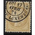 1871/1873 Michel 50 - fine used (o) - LUXEMBURG...