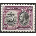 Grenada 1934 SG141 6d Black & Purple Mounted Mi...