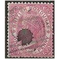 British Honduras 1884 SG18 1d Rose Wmk Crown CA...