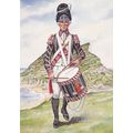 Artist Drawn Drummer The 50th West Kent Regimen...