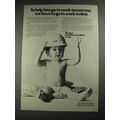 1977 Edison Electric Institute Ad - Help Him Go To Work Tomorrow