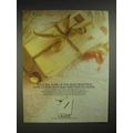1988 Crane Paper Ad - Since 1801 Beautiful Love Stories