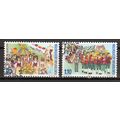 Liechtenstein Europa Cept 1998 gestempeld
