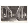 St Michael's Church Interior Coventry Postcard ...