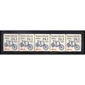 2266 24.1c Tandem Bicycle Fine MNH Dry Gum PNC ...