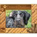 Deutsch Drahthaar Laser Engraved Wood Picture F...