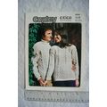 1976 Copley 9080 his and hers aran sweaters