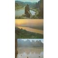 Lanchow River Lakes Chinese 3x China Postcard s