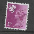 GREAT BRITAIN SCOTLAND 1986 31p BRIGHT PURPLE S...