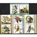 1985 SG 854/861 - MNH (**) - pairs - BIRD