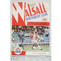 1993 programme Walsall v. Shrewsbury Town, 11/12