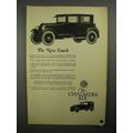1922 Chalmers Six Coach Ad!