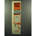 1952 Chef Boy-Ar-Dee Sauce Ad - Nifty Idea