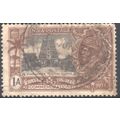 India 1935 - SG242w - 1a black and brown - KGV ...
