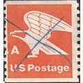 USA, Eagle postage emblem, red 1978, A, #2
