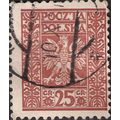 POLAND, Eagle solid background, brown 1928, 25 ...