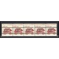 1898Ab 4c Stagecoach Fine MNH Dry Gum PNC 6/5 L...