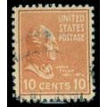 Used 815 10c John Tyler Fine M07952