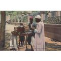 An Egyptian Pitta Bread Street Seller Antique P...